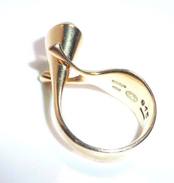 Georg Jensen - Ring - 18 kraat Gulguld -  1.30ct. tw. - Vivianna TORUN-Månesten