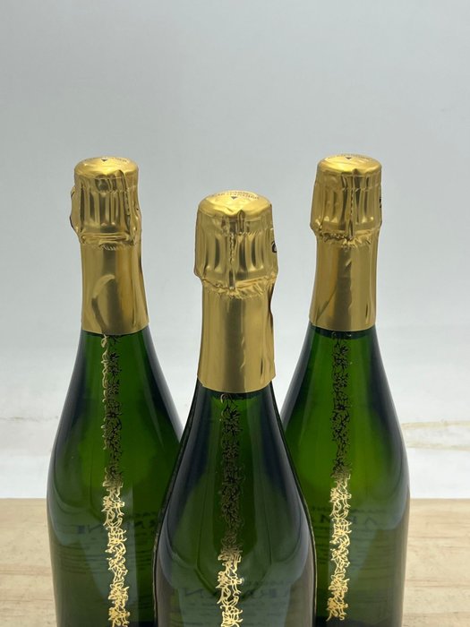 Waris-Larmandier, Particules Crayeuses Zéro Dosage Grand Cru Blanc de Blancs - Champagne Grand Cru - 3 Flasker (0,75 L)