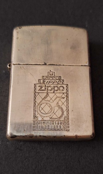 Zippo, 65th Año 1997 Mes Enero - Lighter - Stål