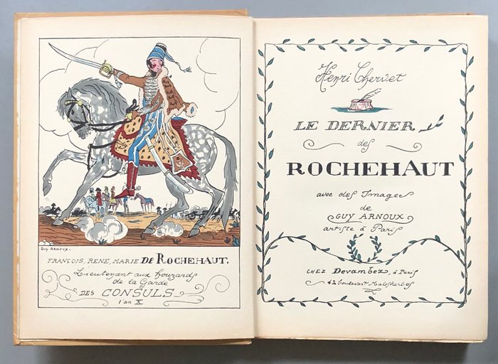 Henri Chervet / Guy Arnoux - Le Dernier des Rochehaut - 1913