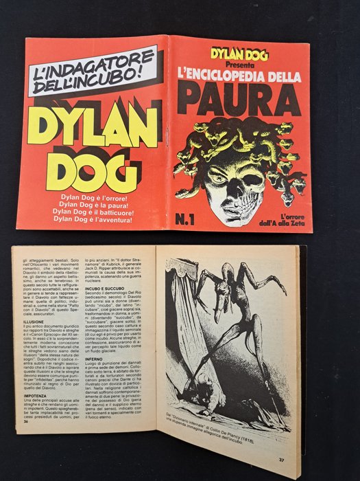 Dylan Dog - Special con Allegati, Almanacco della Paura, Crossover e Maxi - 55 Comic - Første udgave - 1987/2007