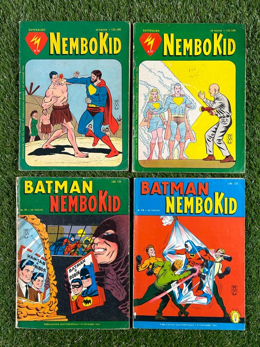 Nembo Kid nn 19, 29, 49, 51, 53, 54x2, 57, 71, 72 - Superalbo - 10 Album - Første udgave - 1961/1965