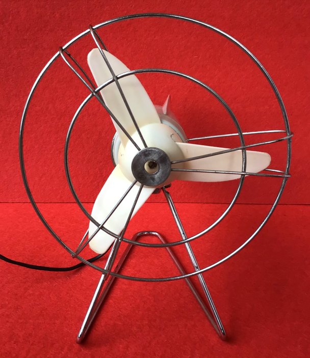 Elektrisk ventilator - metal plast - To fan