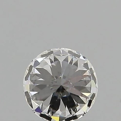 Ingen mindstepris - 1 pcs Diamant  (Natur)  - 0.50 ct - Rund - E - VVS1 - Gemological Institute of America (GIA)