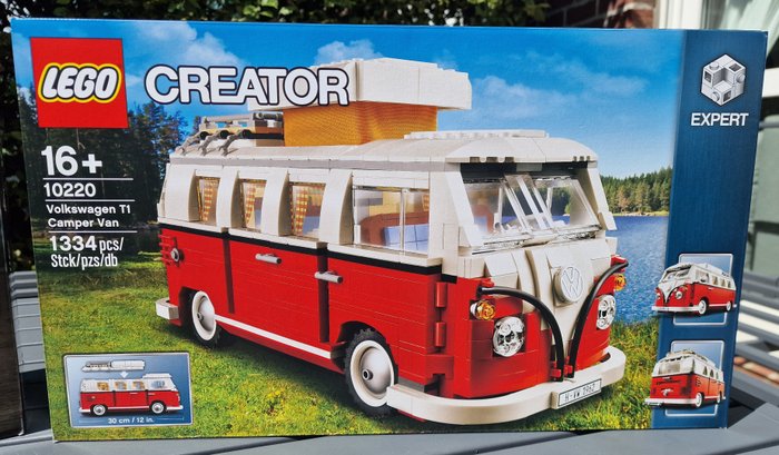 Lego - Creator Expert - 10220 / Technic 42108 - Creator 10220 Volkswagen T1 Camper Van / Technic 42108 Mobile Crane - 2010-2020