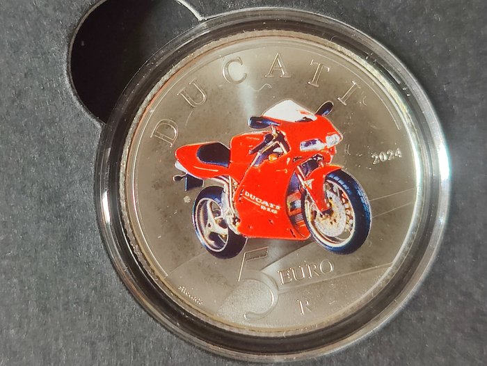 Italien. 5 Euro 2024 "Ducati" - Trittico