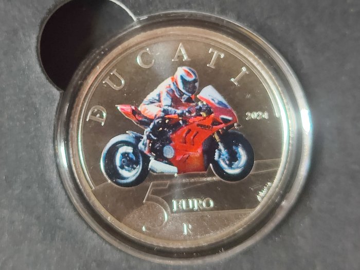 Italien. 5 Euro 2024 "Ducati" - Trittico