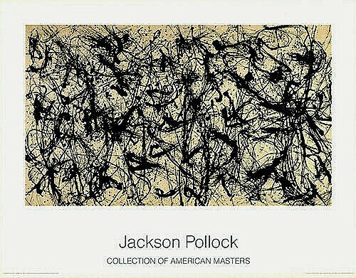 Jackson Pollock - Collection of Americain Masters - No. 32 - 1950‹erne