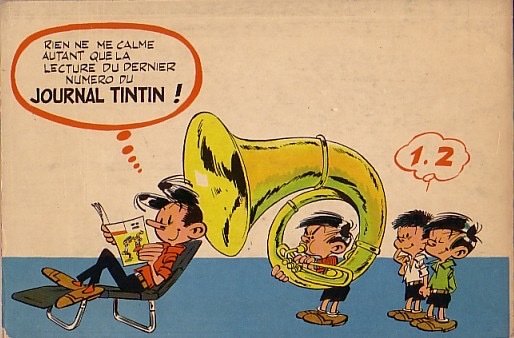 Attanasio, Dino - Planche originale - Modeste et Pompon - Ha! Ha! Ha! Ha! Ha! - (1963)