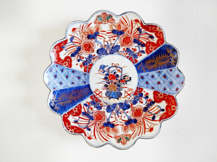 Fad - Imari - 30 cm de diamètre - Porcelæn