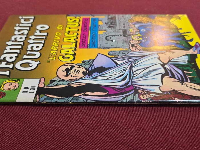 I Fantastici Quattro n 44 - originale - prima apparizione Galactus  e Silver Surfer - 1 Comic - Første udgave