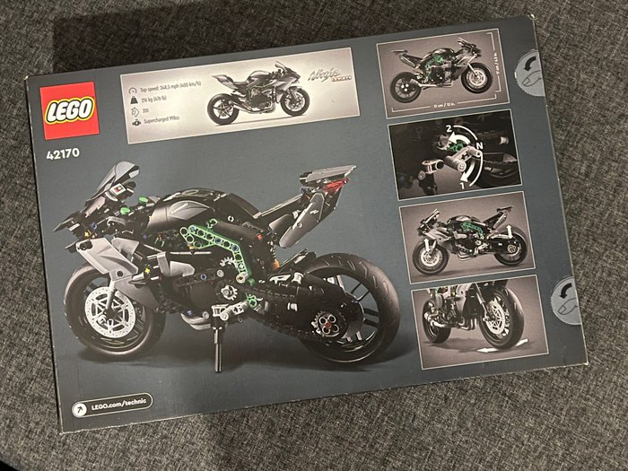 Lego - Technic Kawasaki Ninja H2R Motorcycle 42170 (Brand New, Sealed)