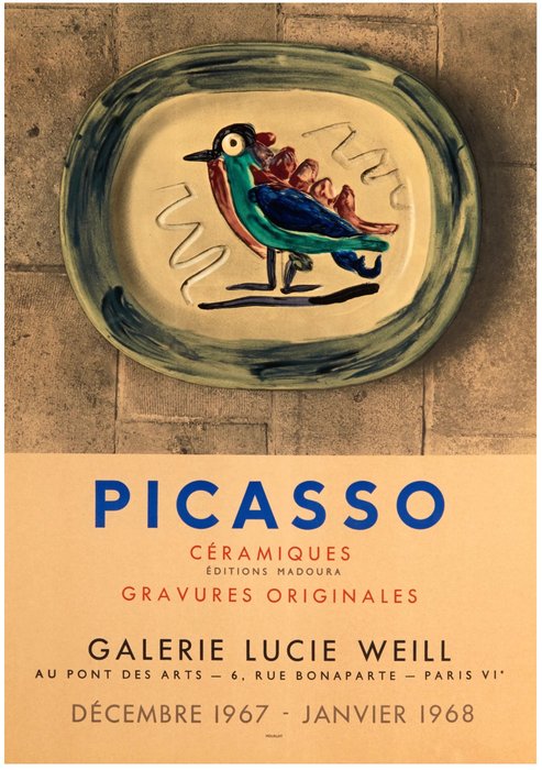 Pablo Picasso (1881-1973) - Céramiques - Galerie Lucie Weill