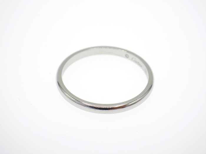 Ingen mindstepris - Cartier - Ring - 1895 Wedding Platin, PT950 - Boks