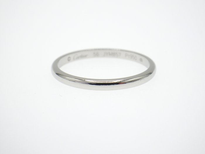 Ingen mindstepris - Cartier - Ring - 1895 Wedding Platin, PT950 - Boks