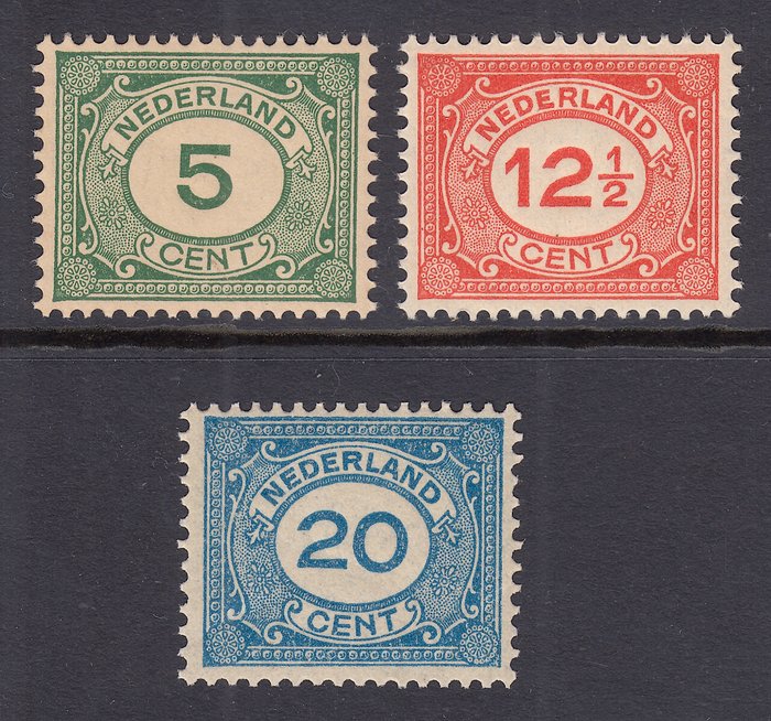 Holland 1921 - Figur - NVPH 107/109