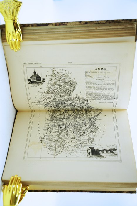 V. Monin - Petit Atlas National des départemens de la France et de ses Colonies - 1835