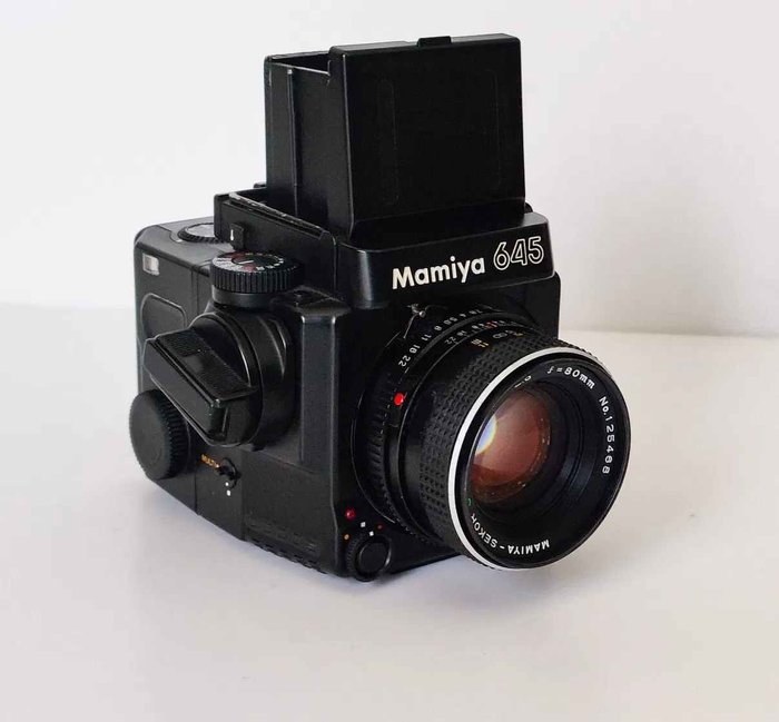 Mamiya 645 Super + Mamiya 80mm f2.8 Mellemformat kamera