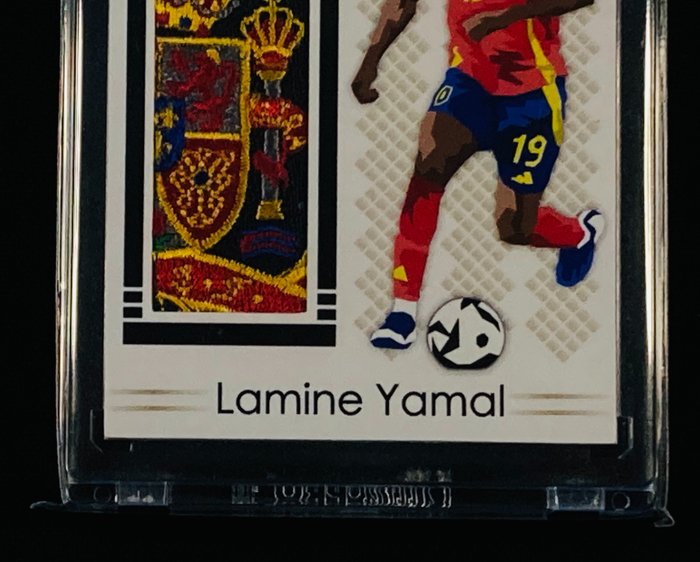 2023 - Custom Card - Lamine Yamal - Rookie Card - Limited Edition /50 - Double Signed by The Artist - Logo - Spain - 1 Card