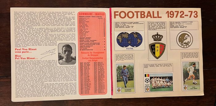 Panini - Football 1972/73 Belgium - 1 Complete Album