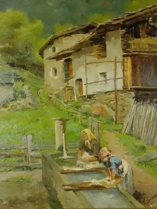 Edoardo Guazzoni (1869-1946) - 3° Moulin (Valtournenche)