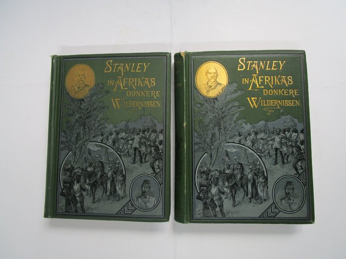 Henry M Styanley - In Afrika's donkere wildernissen Tochten() Emin Pacha - 1890