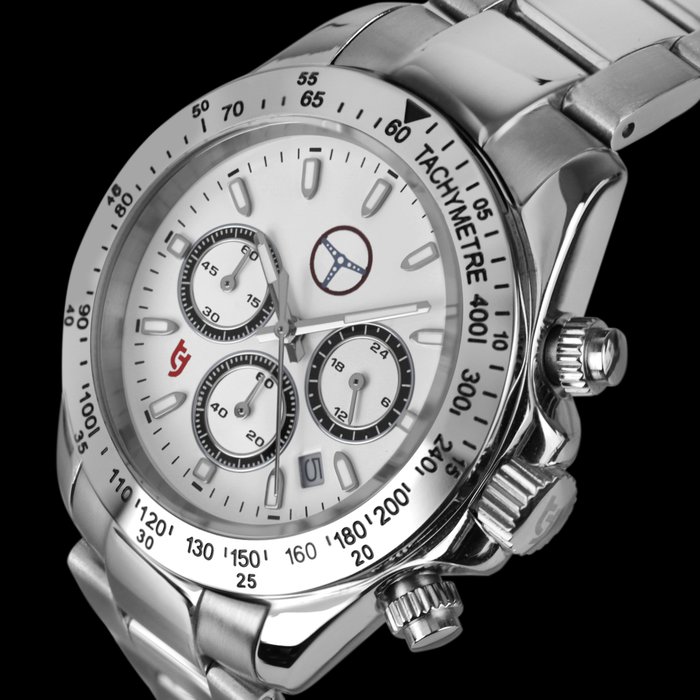 Tecnotempo - Chronograph - Special Edition "ChronoSteering"- Limited 100PCS- - TT.100V.G2 - Mænd - 2011-nu