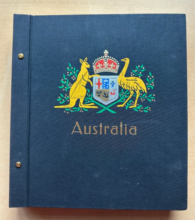 Australien 1913/2000 - Samling i et Davo-album