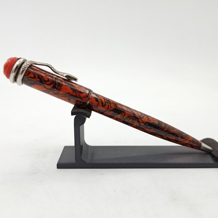 Montblanc - Montblanc Heritage Collection Rouge et Noir Edición Especial Serpent Marble - Kuglepen