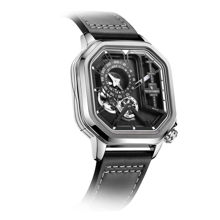 Tecnotempo - "Dynamic Shuttle" Automatic Engine - - TT.SH.B (black dial) - Mænd - 2011-nu