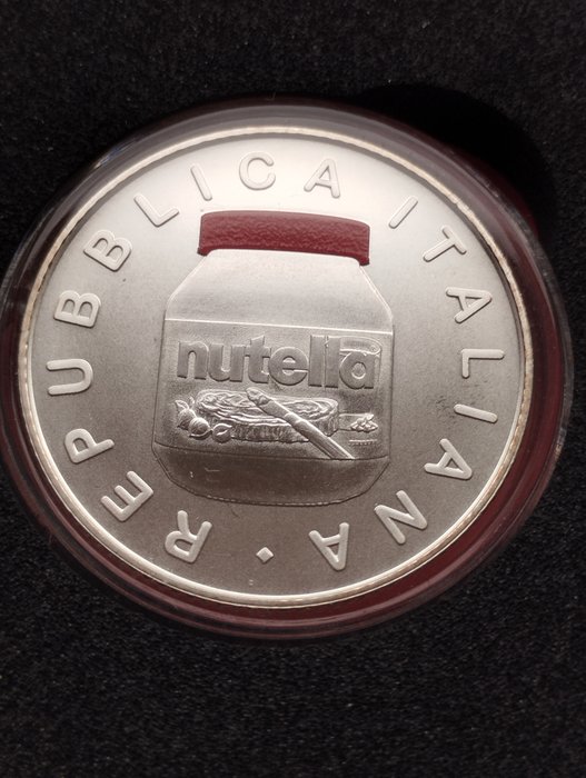 Italien. 5 Euro 2021 Nutella Ferrero Rossa.  (Ingen mindstepris)