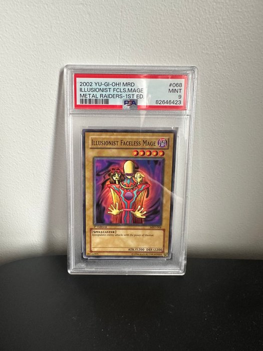 Konami - 1 Graded card - Yu-Gi-Oh! - Metal Raiders - 1ère édition - PSA 9