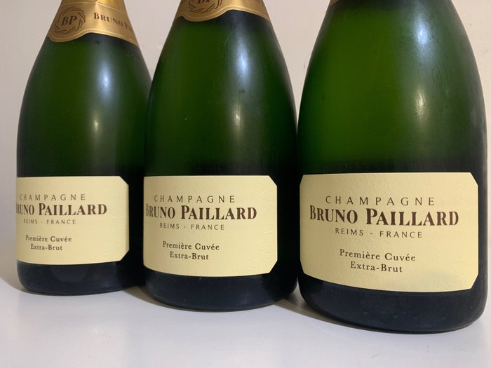 Bruno Paillard, Premiere Cuvée - Champagne Extra Brut - 3 Flasker (0,75 L)