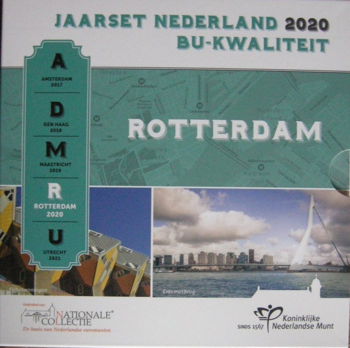 Holland. 2017/2021 'Nationale Collectie' (5 sets) + opbergmap  (Ingen mindstepris)