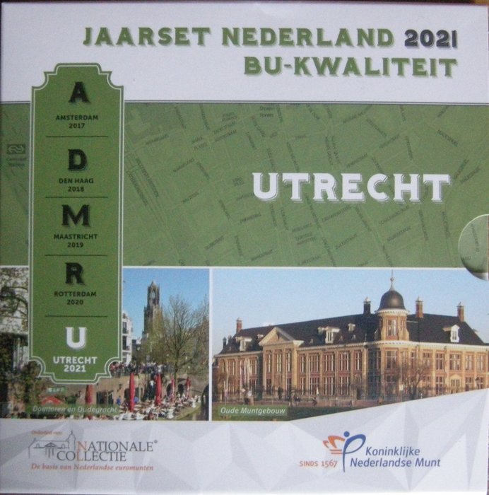 Holland. 2017/2021 'Nationale Collectie' (5 sets) + opbergmap  (Ingen mindstepris)