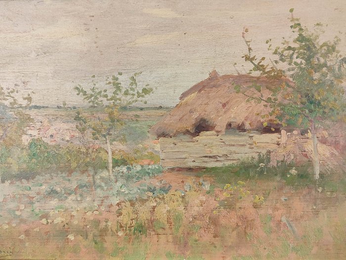 Giorgio Belloni (1861-1944) - Campagna veronese