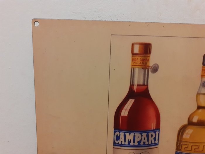 Davide Campari S.p.a Milano - ROLLI-Davide Campari S.p.a Milano - Reklameplakat - Jern