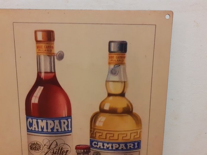 Davide Campari S.p.a Milano - ROLLI-Davide Campari S.p.a Milano - Reklameplakat - Jern