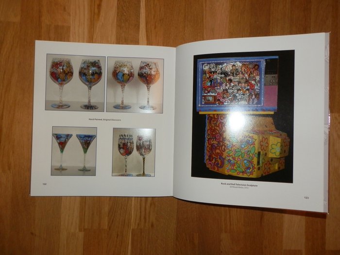 Charles Fazzino (1955) - Charles Fazzinino KUNSTBUCH 2014 Softcover, with Original Autograph