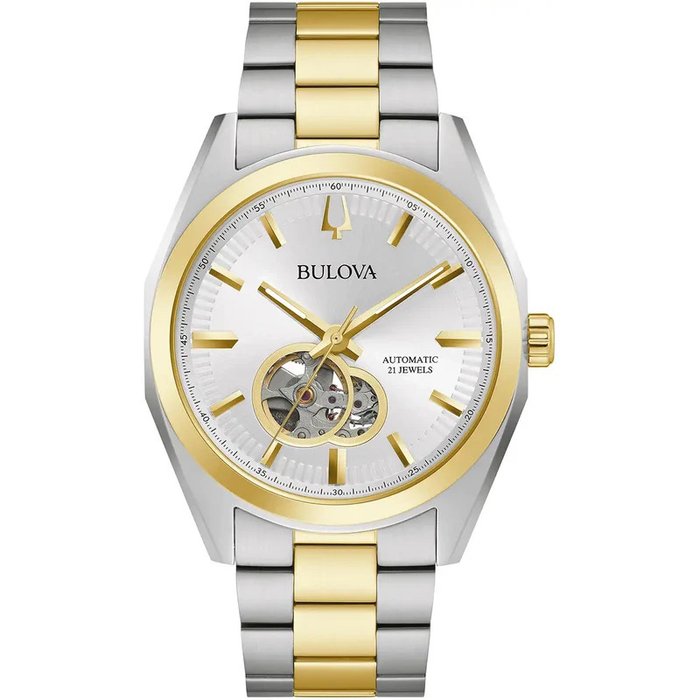 Bulova - Ingen mindstepris - 98A284 - Mænd - Surveyor Two-Tone Watch - Helt nyt