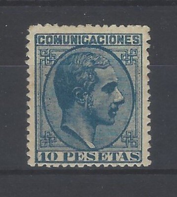 Spanien 1878 - Alfonso XII -godt centreret- certificeret