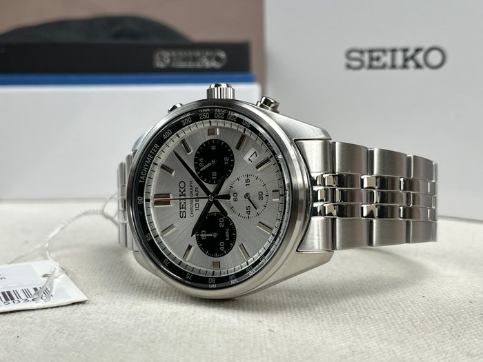 Seiko - Chronograph Date - Ingen mindstepris - SSB425P1 - Mænd - 2011-nu