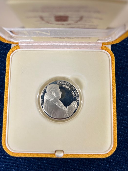 Vatikanstaten. 5 Euro 2009 "Giornata Mondiale della Pace" Proof  (Ingen mindstepris)