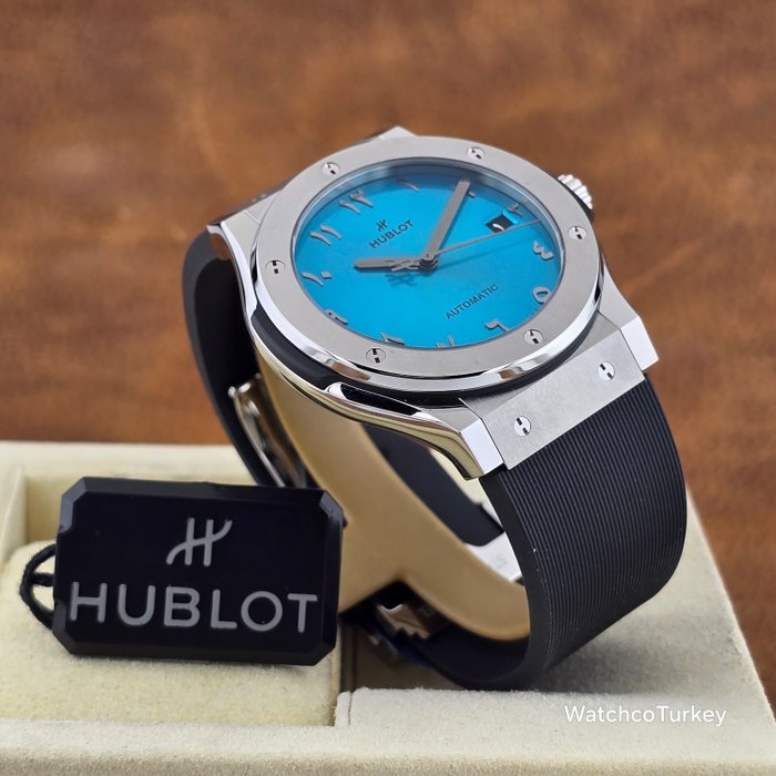 Hublot - Classic Fusion Sunray Turquoise Arabic Dial Ltd. Edit. Only 25 Pieces - Ref. 511.NX.7170.RX.SDQ21_02 - Mænd - 2022