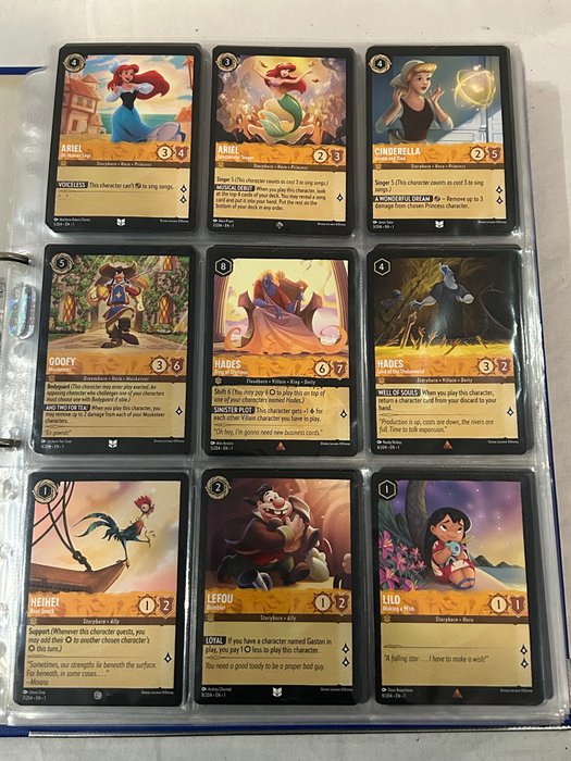 Disney - 108 Complete Set - Lorcana - the first chapter