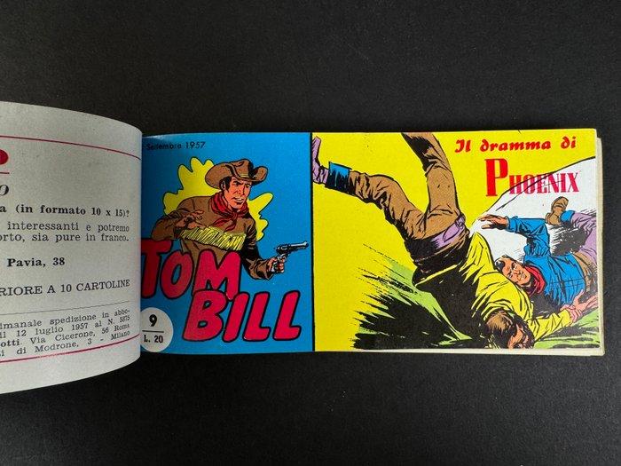 Tom Bill Raccolta n. 2 - 1 Comic - Første udgave - 1958