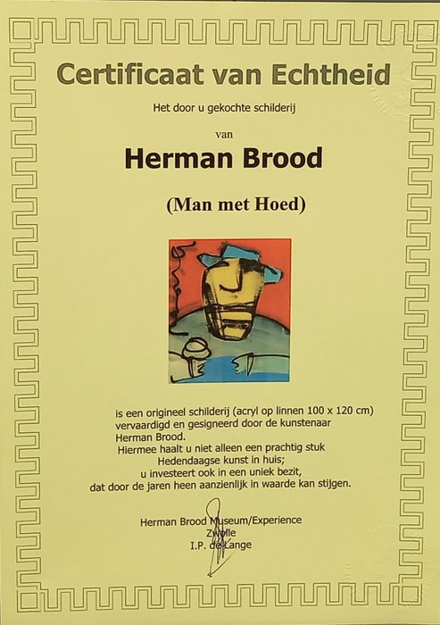 Herman Brood (1946-2001) - Man met hoed