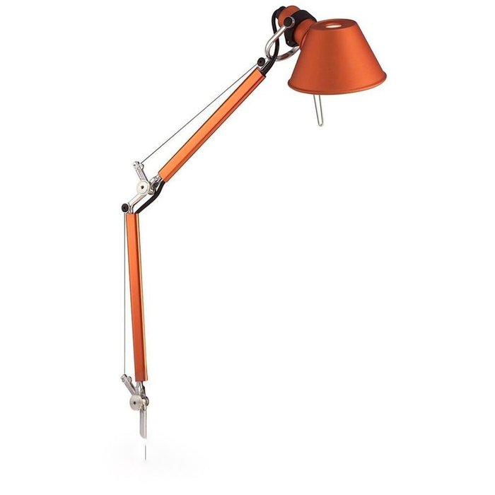 Artemide - Michele De Lucchi - Svingarm væglampe - Tolomeo Micro væg - Aluminium, Stål - A010960 + A025150