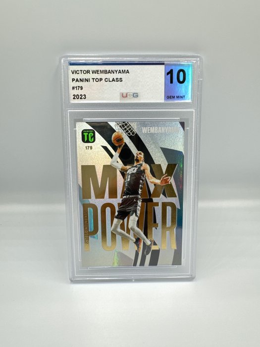 2023 Panini Top Class Victor Wembanyama #179 Rookie UCG 10 - 1 Graded card