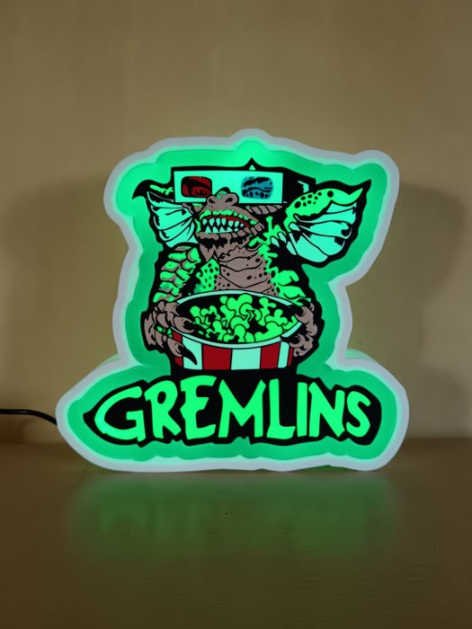 Lysskilt - GREMLIN - Plast